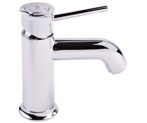 Смеситель Grohe Bau Classic 23162000 для раковины, гладкий корпус