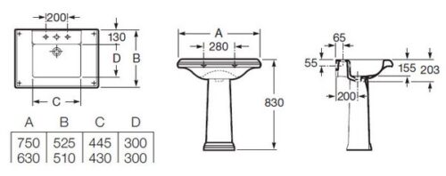 Раковина Roca America 327491