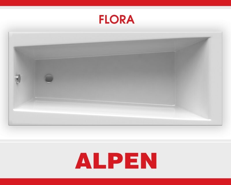 Акриловая ванна ALPEN Flora 170