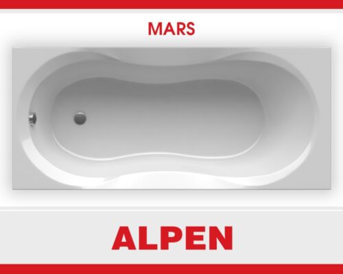 Акриловая ванна ALPEN Mars 140