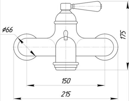 Смеситель для ванной Migliore Ermitage ML.ERM-7002.BI