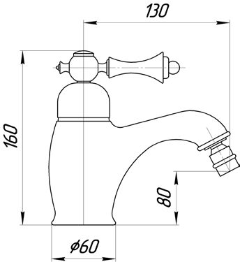 Смеситель для биде Migliore Bomond ML.BMD-9723