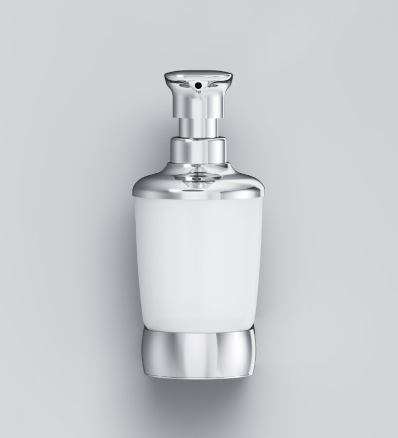 A3036900 Sensation, Стеклянный диспенсер для жидкого мыла с настенным держателем, хром, шт
