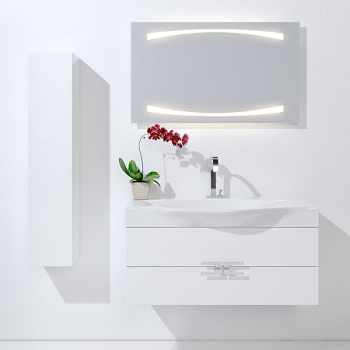 Мебель для ванной Aqwella Анкона 100 (белый)