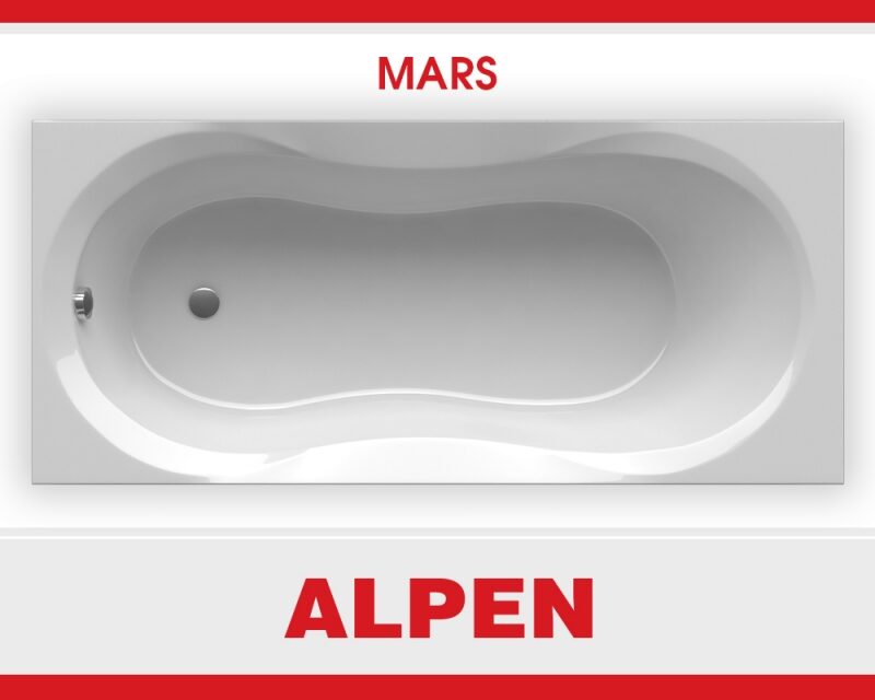 Акриловая ванна ALPEN Mars 170
