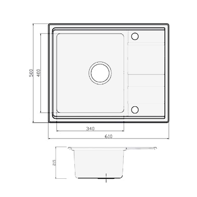 Мойка из нержавеющей стали Seaman Eco Roma SMR-6150A с полуавтоматом