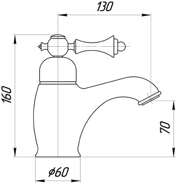 Смеситель для раковины Migliore Bomond ML.BMD-9713