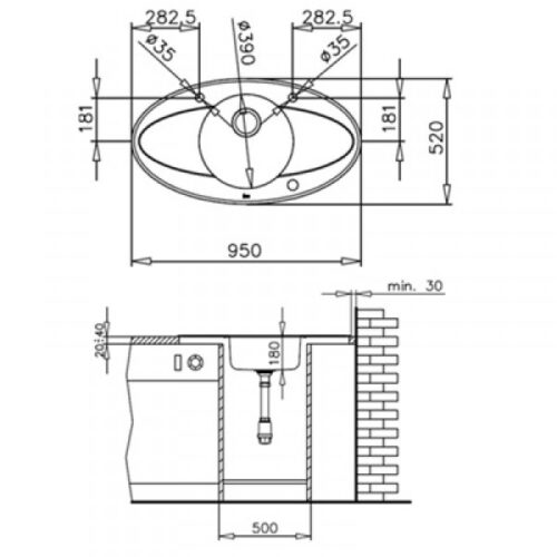 Teka iSink 95DX