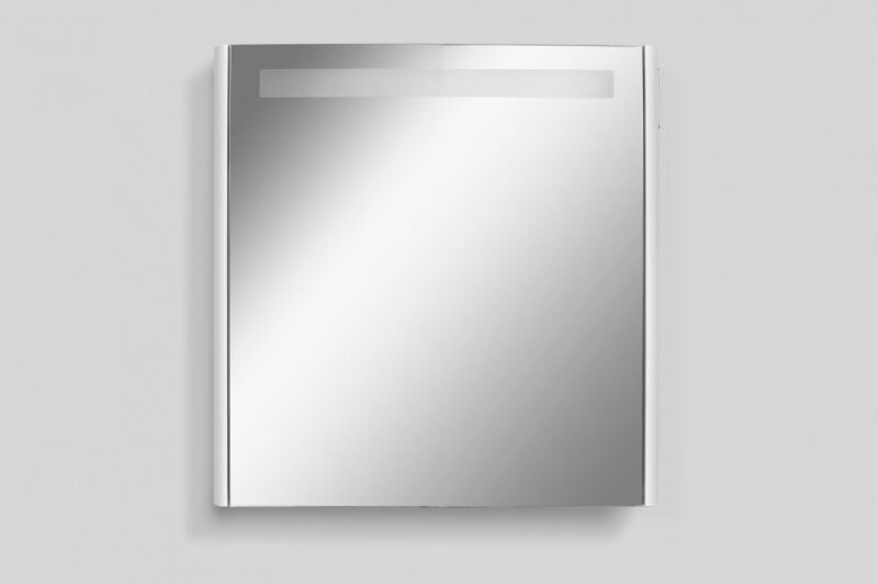 M55MCR0601WG BLISS, Зеркальный шкаф с подсветкой, правый, 60см, белый, глянец
