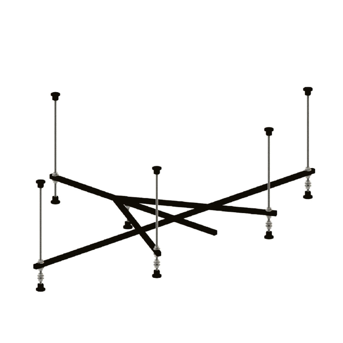 Каркас для ванны, разборный,  150х150 см, Mirro, IDDIS, MIR1515i92