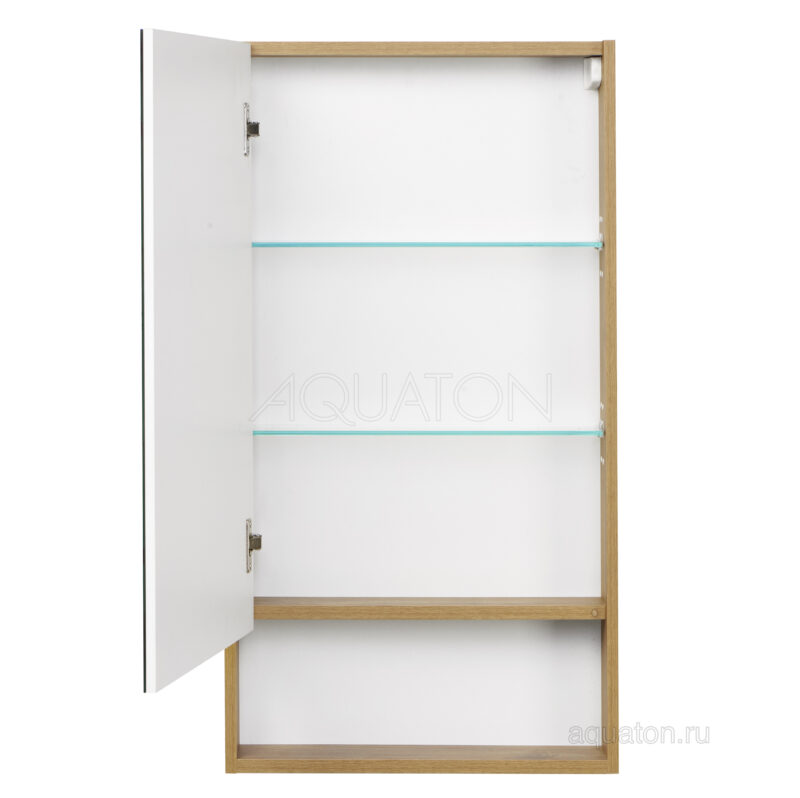 Зеркальный шкаф Aquaton Сканди 45 белый