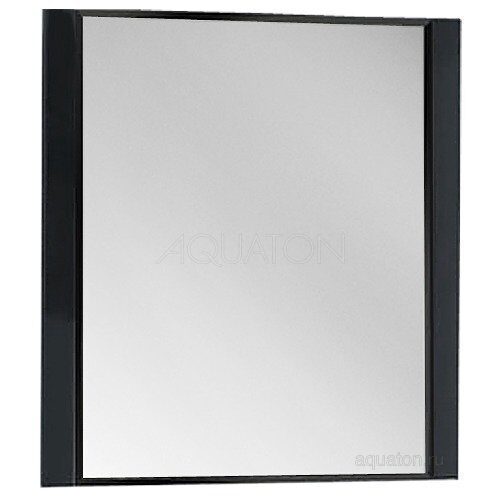 Зеркало Aquaton Ария 80 черный глянец 1A141902AA950