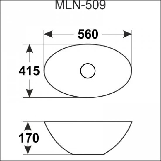 Раковина Melana 5P 800-509