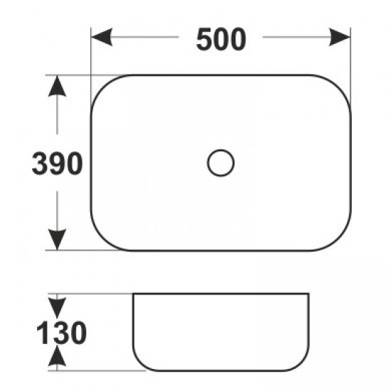 Раковина Melana 5P 800-78109