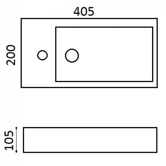 Раковина Melana 5P 800-9048 DR