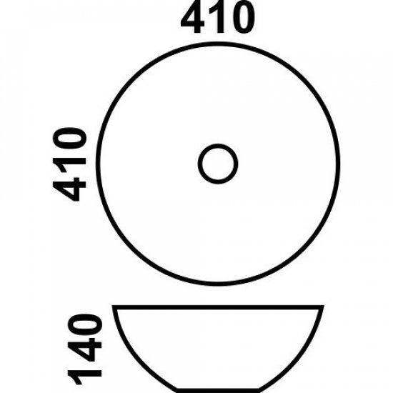 Раковина Melana 5P 800-J2073