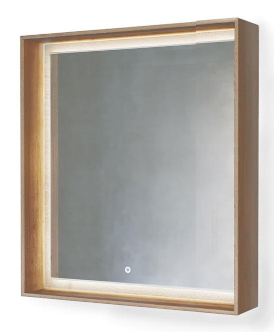 Зеркало Frame 75 Дуб трюфель с подсветкой (сенсор) Fra.02.75/DT